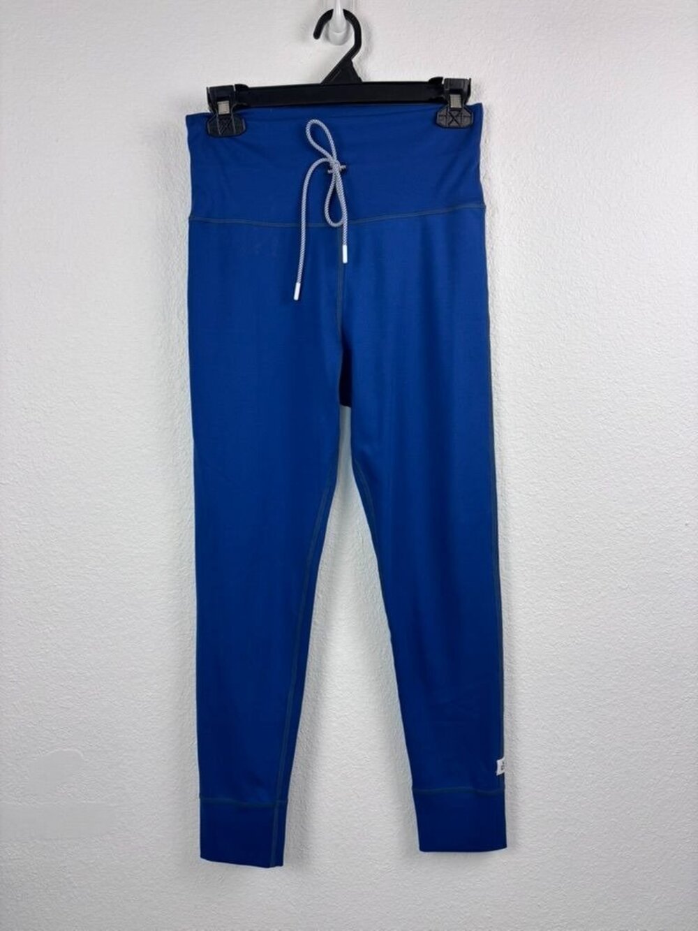 Barre 3 womens large blue high waisted athletic leggings yoga joggers athleisure